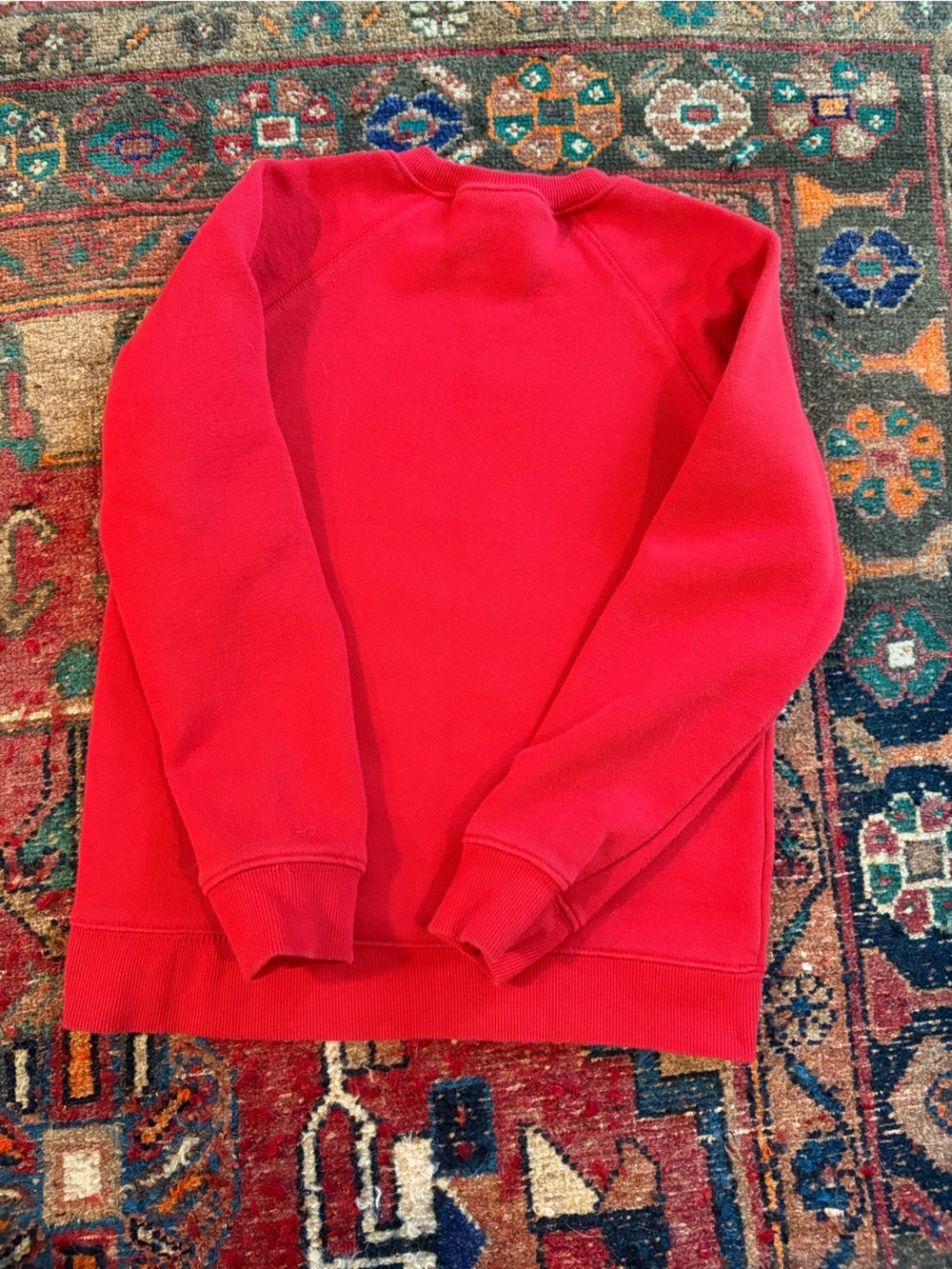 Kids Walt Disney World Red Mickey Mouse Sweatshirt - Picture 3 of 3